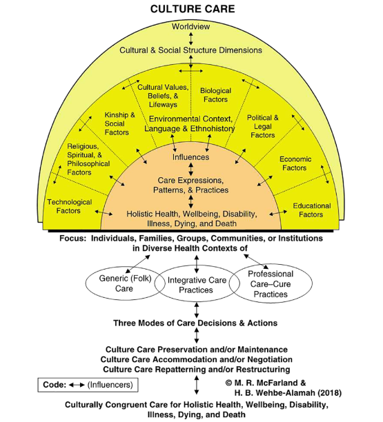 Sunrise Model of Madeleine Leininger’s Theory